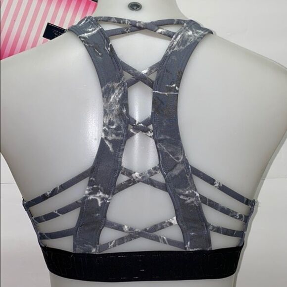 🔥 VICTORIA SECRET PINK SPORT BRA unlined Sz Small new - Picture 2 of 6